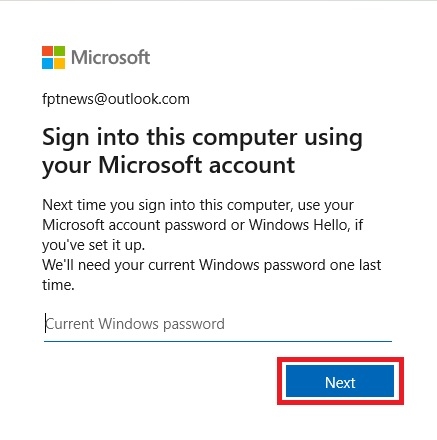 đăng nhập tài khoản Microsoft - hình 9