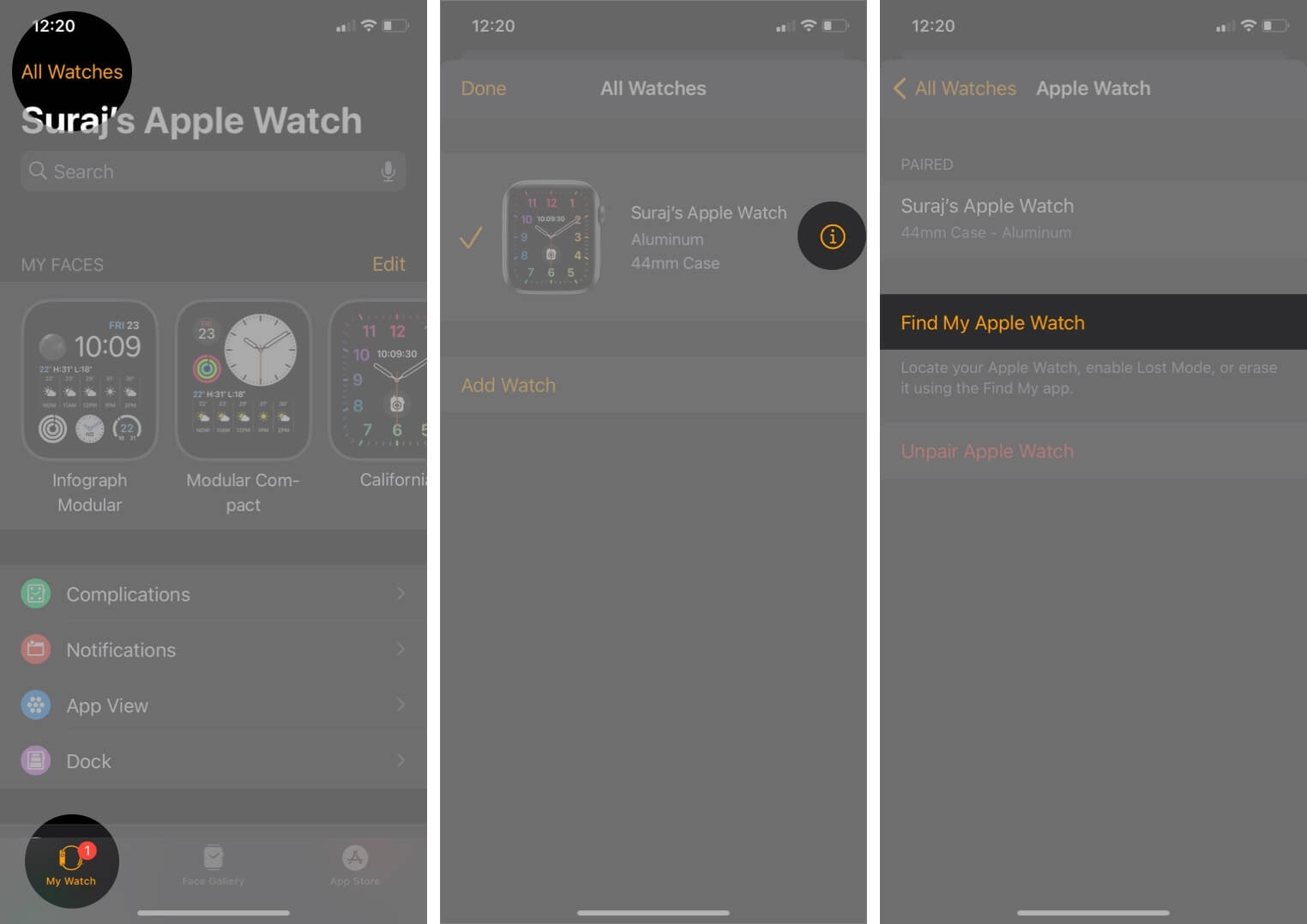 activation lock apple watch