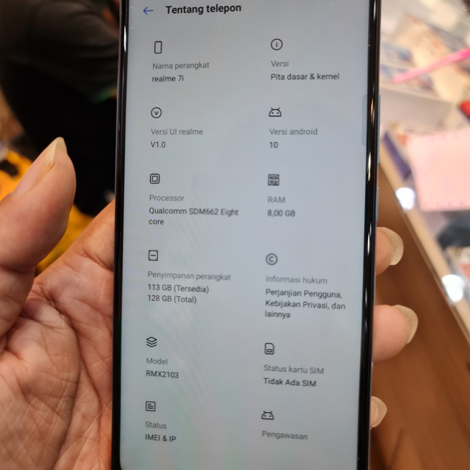 Ảnh thực tế Realme 7i
