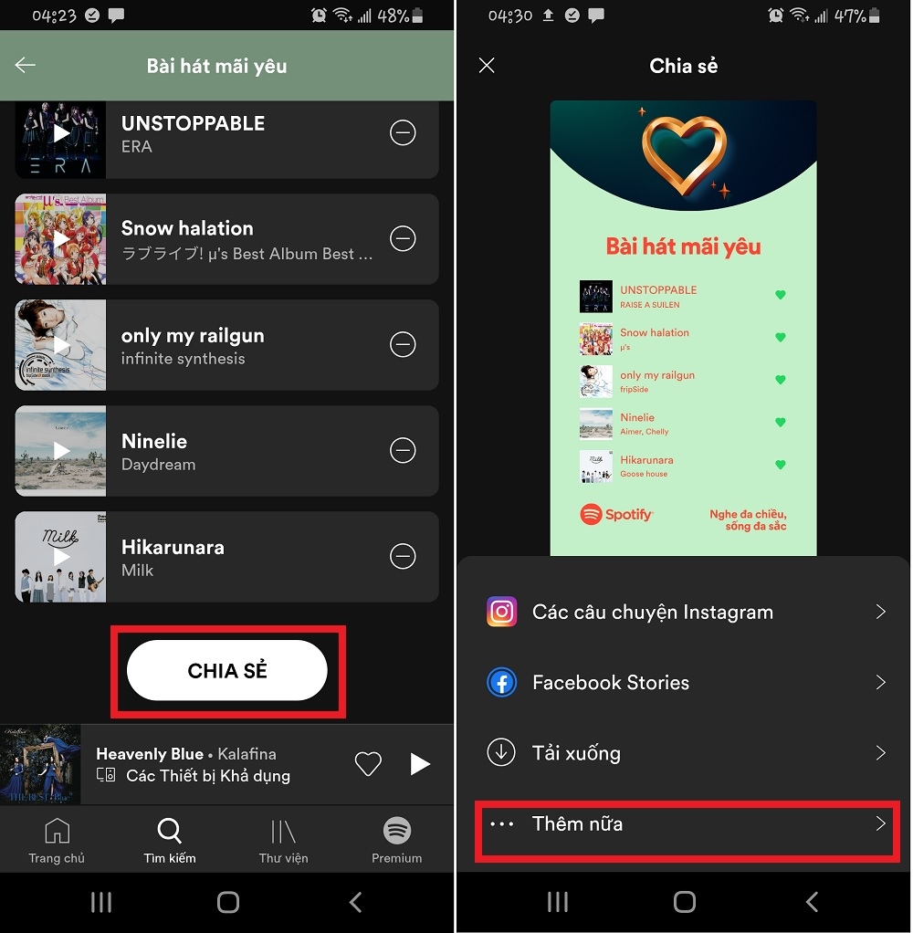 bài hát mãi yêu spotify