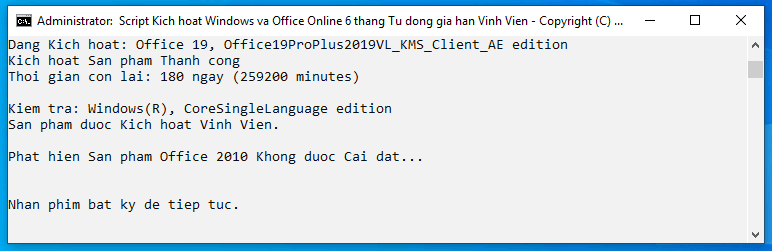 cách active Win 10 bản quyền vĩnh viễn 12