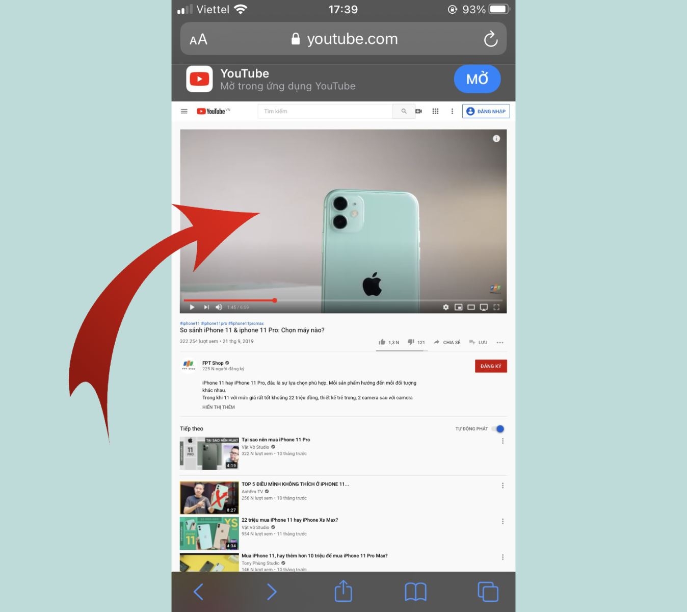 Xem YouTube Picture in Picture 04