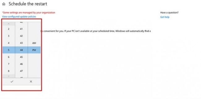Hướng dẫn lên lịch update Windows 10 03