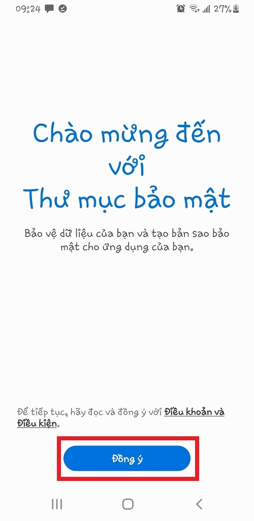 thiết lập thư mục bảo mật samsung - hình 2