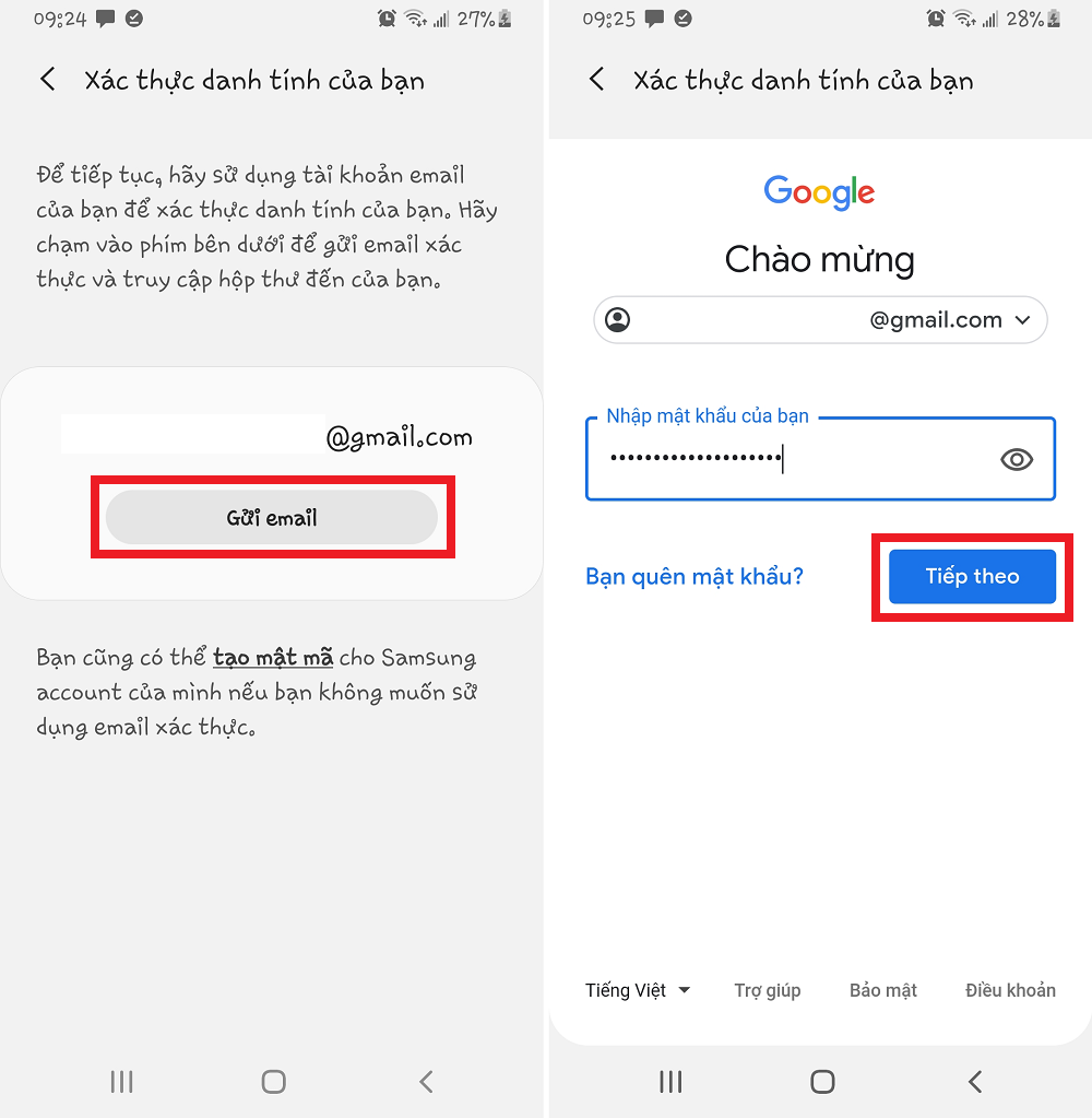 thư mục bảo mật samsung