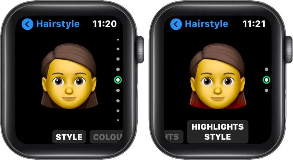 memoji trên watchos 7 - hình 2