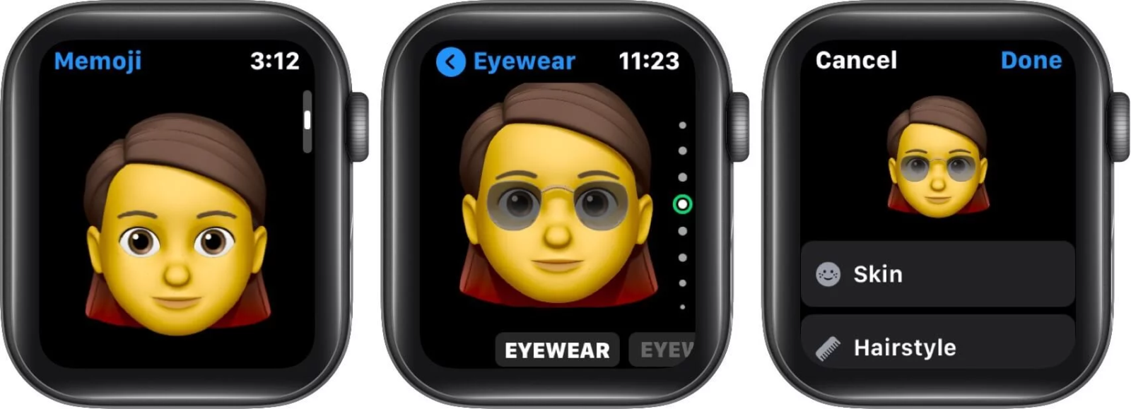 memoji trên watchos 7 - hình 4