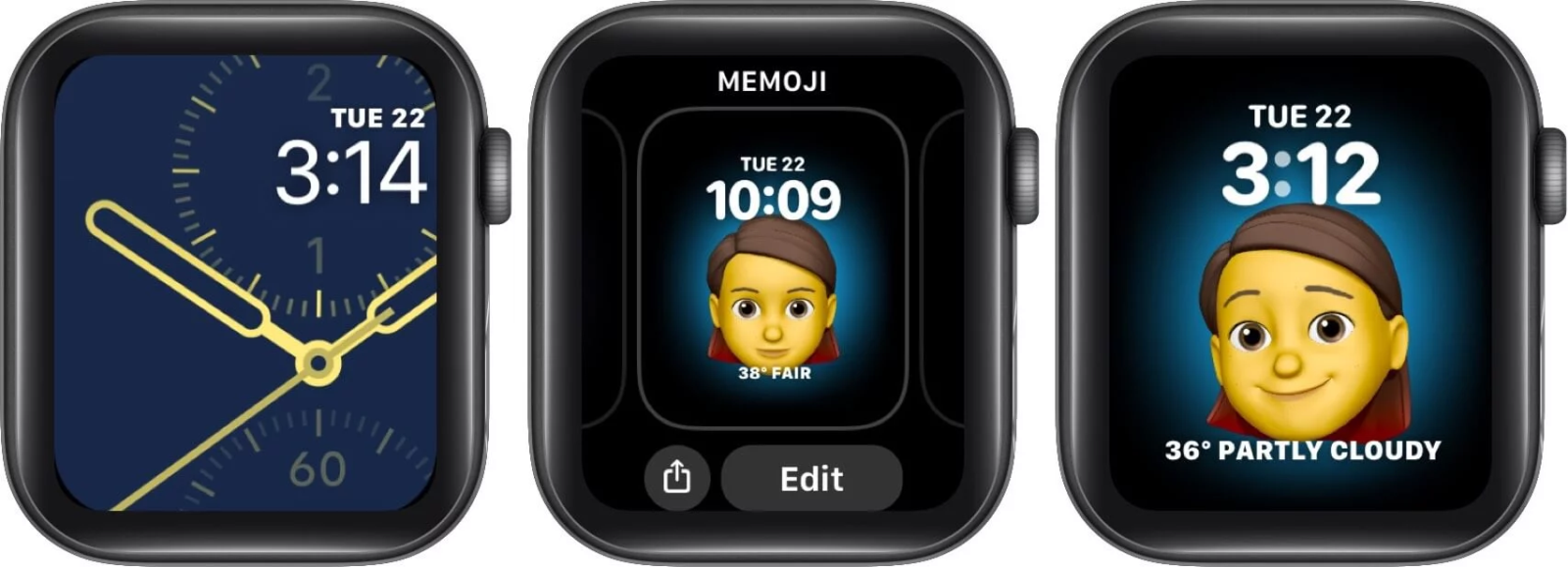 memoji trên watchos 7 - hình 8