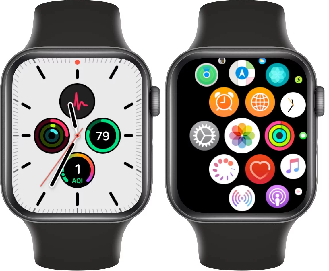 kiểm tra tình trạng pin trên watchos 7 - hình 1