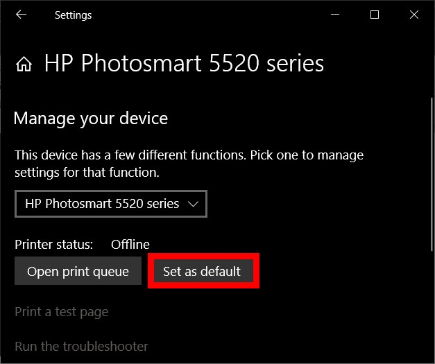 cách kết nối máy in với laptop win 10 - bước 4