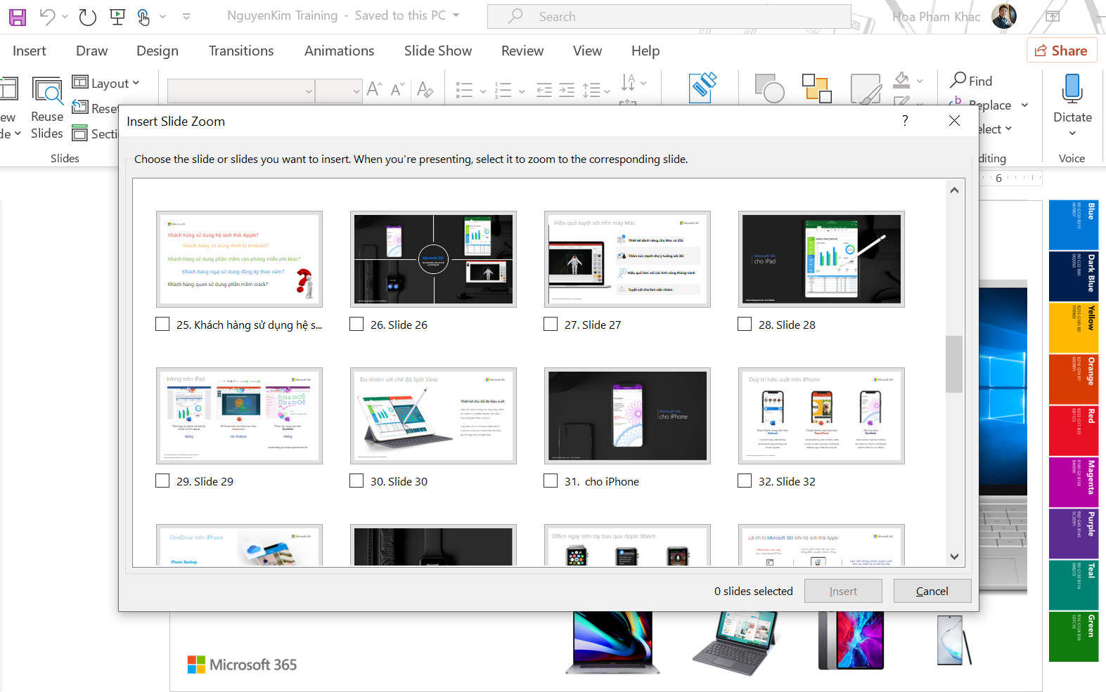 Top 5 tính năng nổi bật trên PowerPoint của Microsoft 365