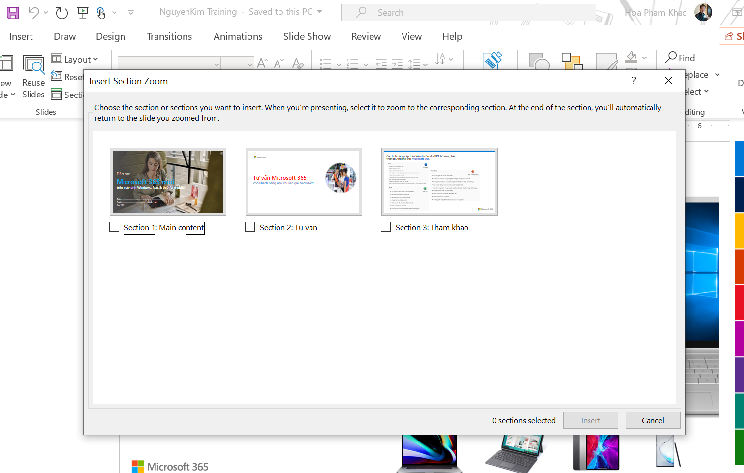 Top 5 tính năng nổi bật trên PowerPoint của Microsoft 365