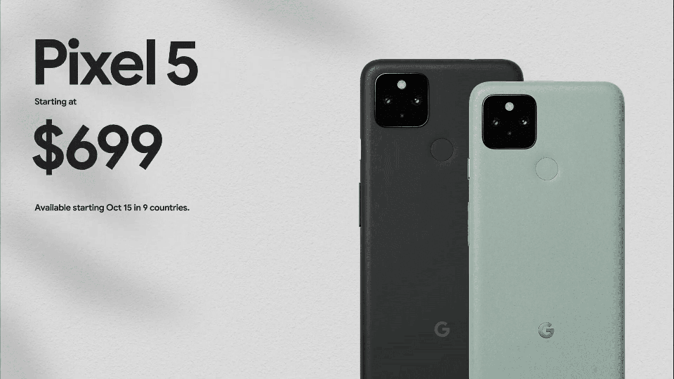 Thông tin Google Pixel 5 và Pixel 4a 5G (ảnh 4)