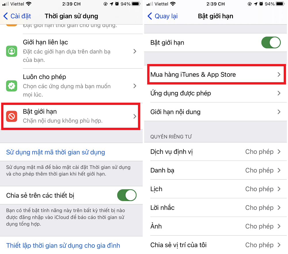 tắt giới hạn xóa ứng dụng trên iphone - hình 2