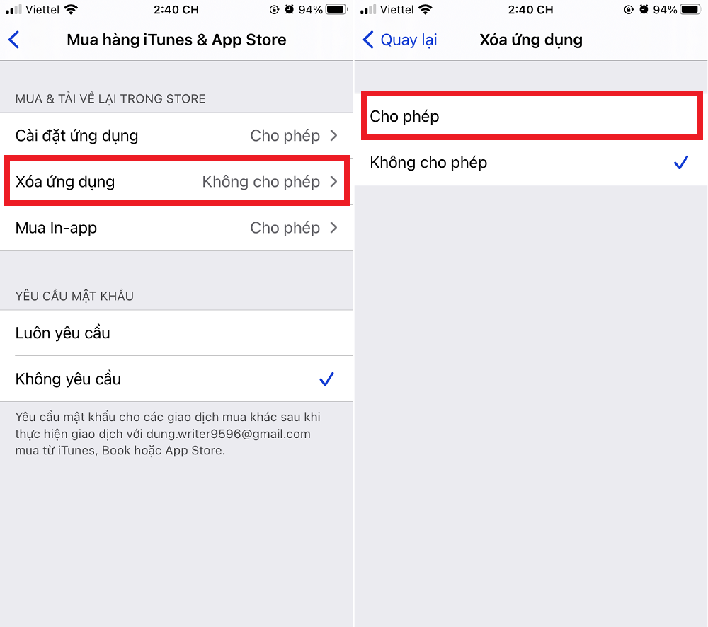 tắt giới hạn xóa ứng dụng trên iphone - hình 3