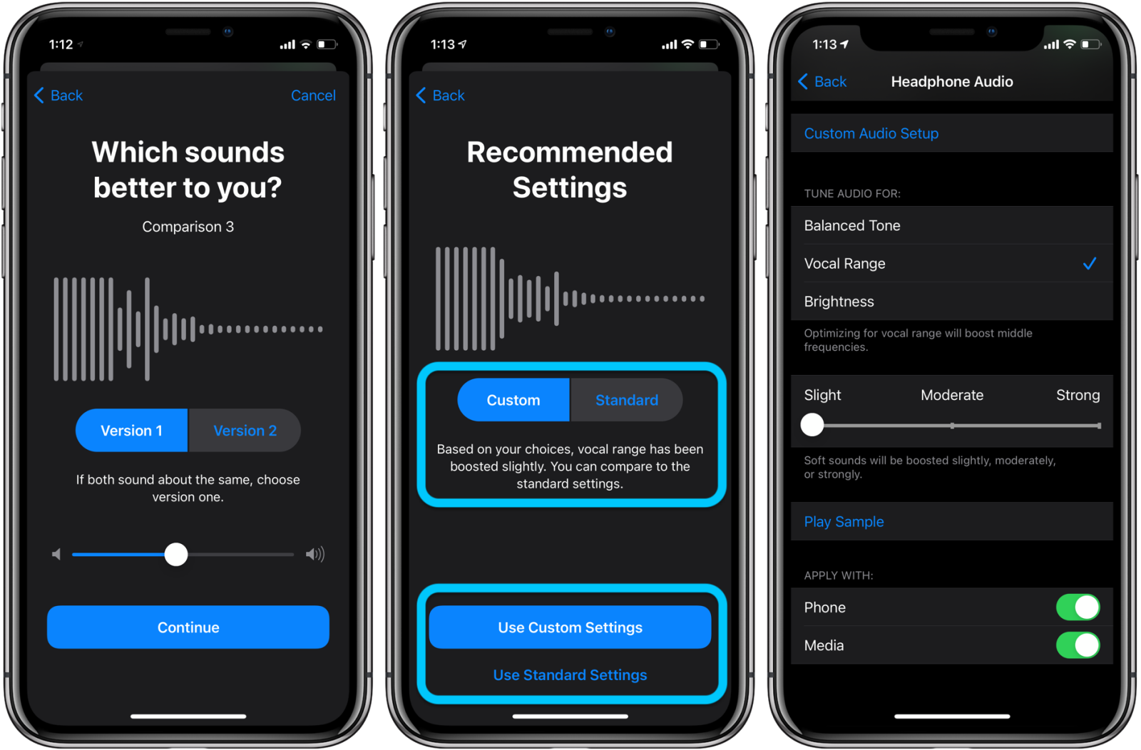 tính năng tùy chỉnh tai nghe trên ios 14 - hình 4