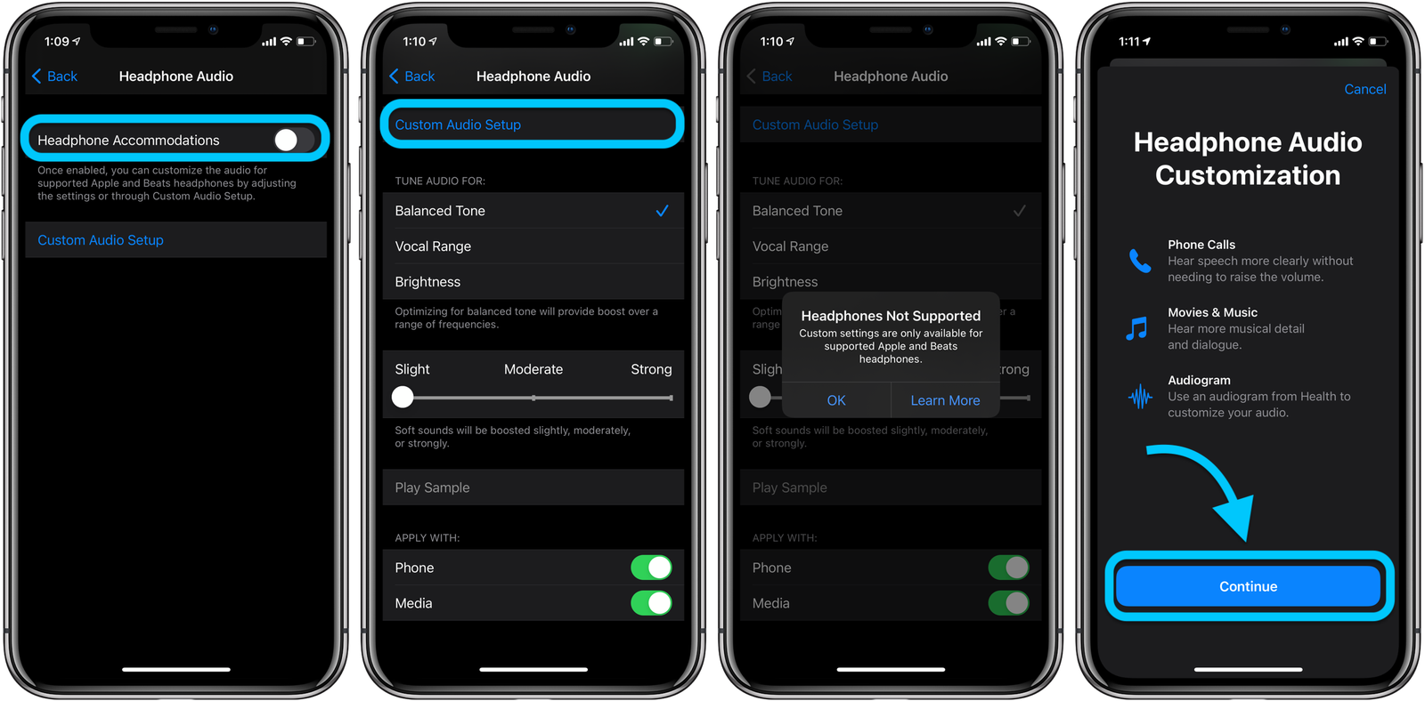 tính năng tùy chỉnh tai nghe trên ios 14 - hình 1