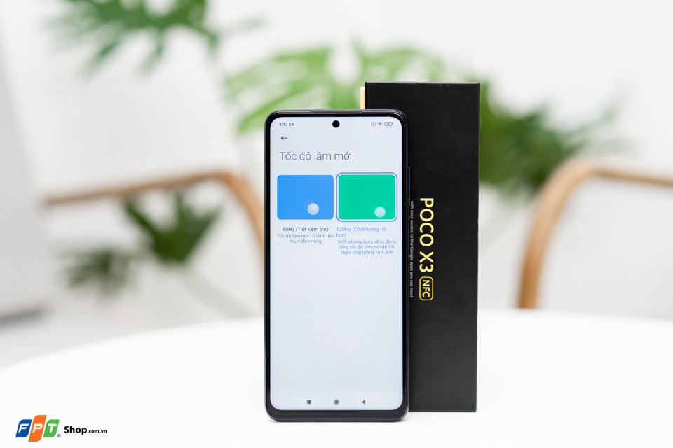 Chơi game trên Poco X3 NFC