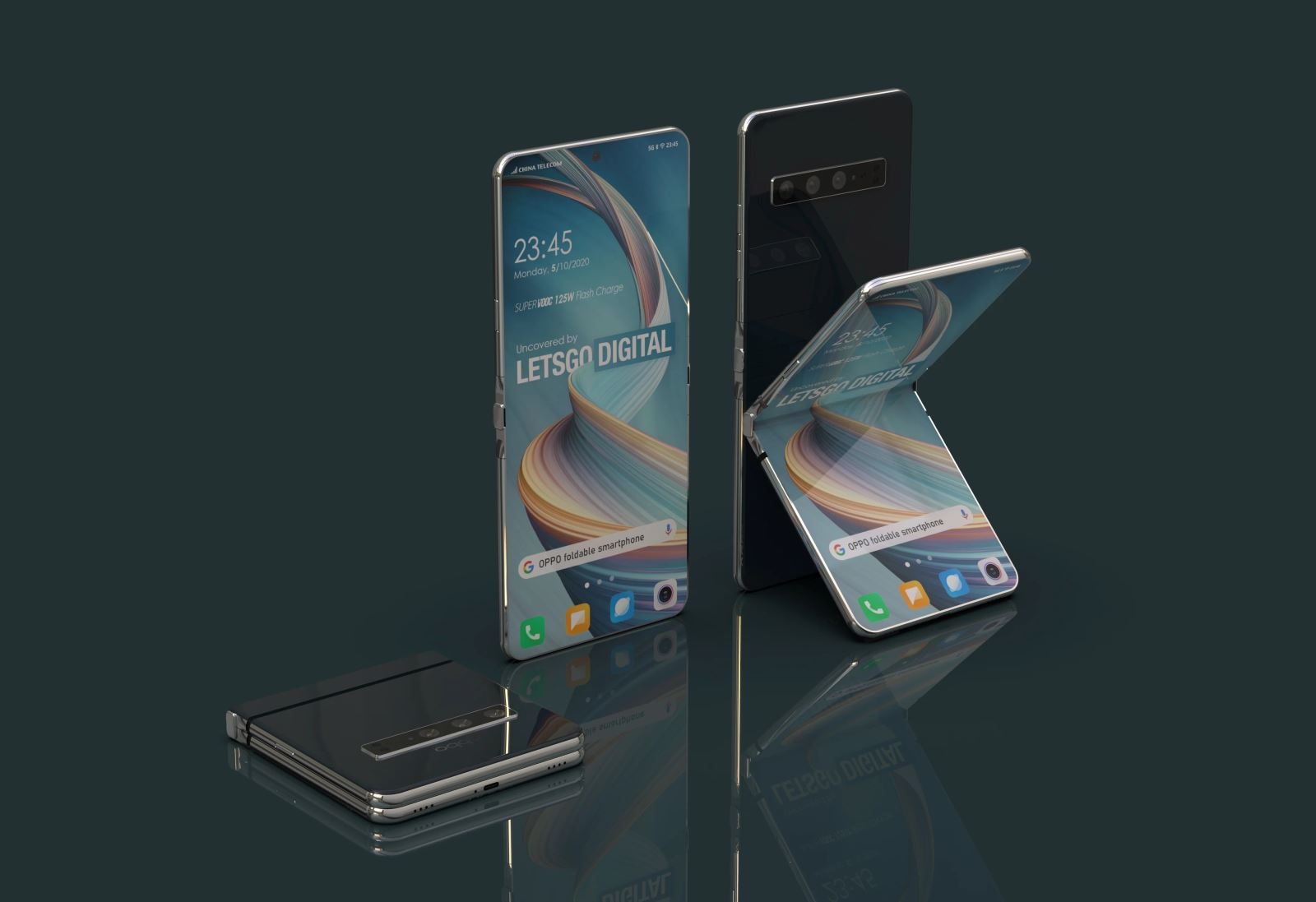 Smartphone gập vỏ sò