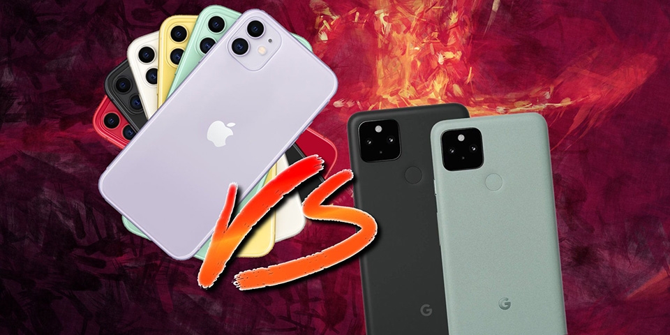 So sánh iPhone 11 với Google Pixel 5 (ảnh 1)