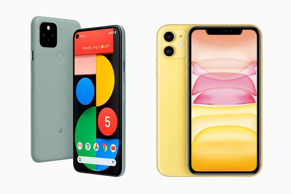 So sánh iPhone 11 với Google Pixel 5 (ảnh 3)