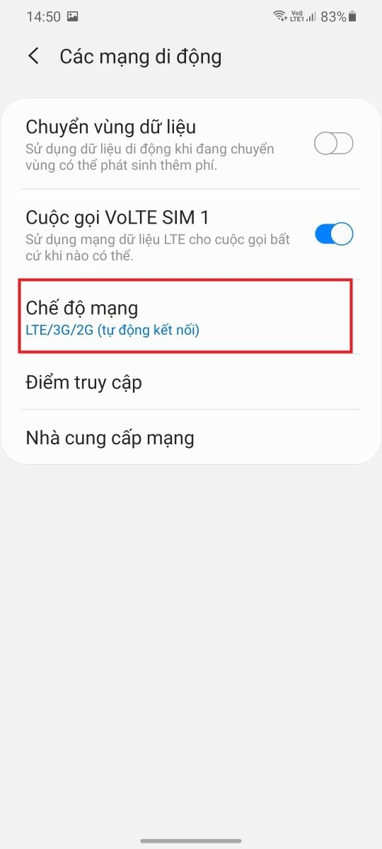 Cách kiểm tra điện thoại có hỗ trợ 4G không? 9