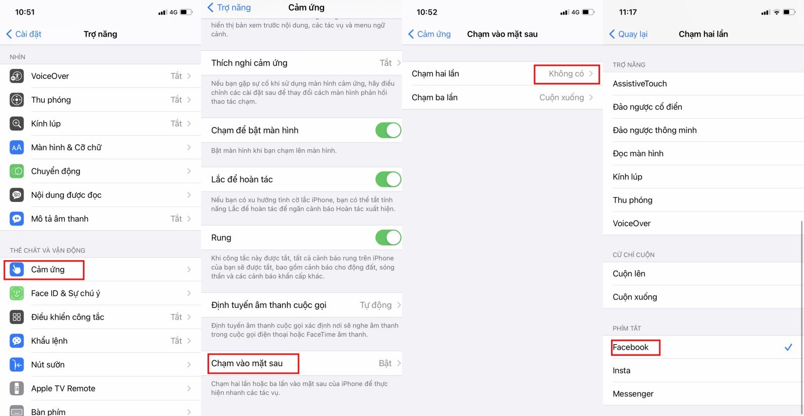 hướng dẫn mở ứng dụng iPhone bằng cách gõ mặt lưng