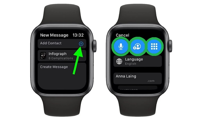 share Apple Watch face 2