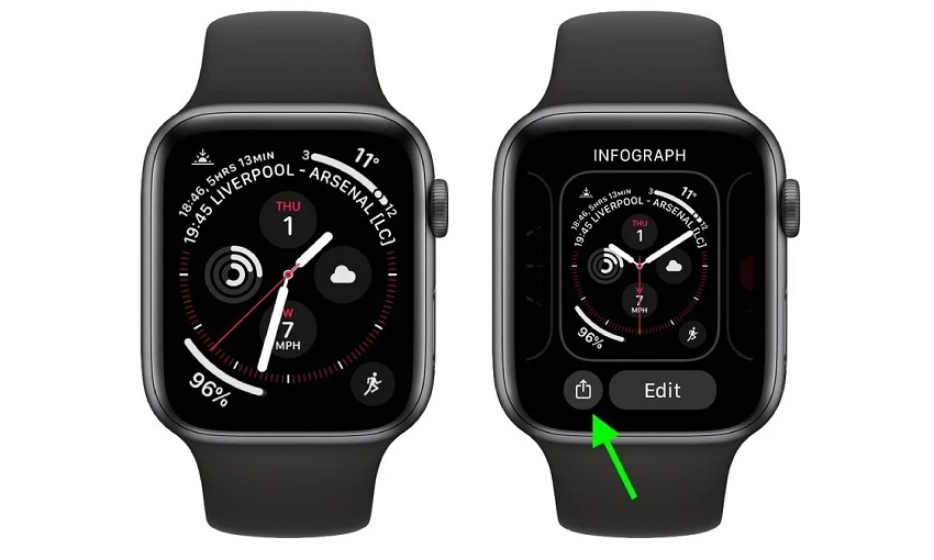 share Apple Watch face 1