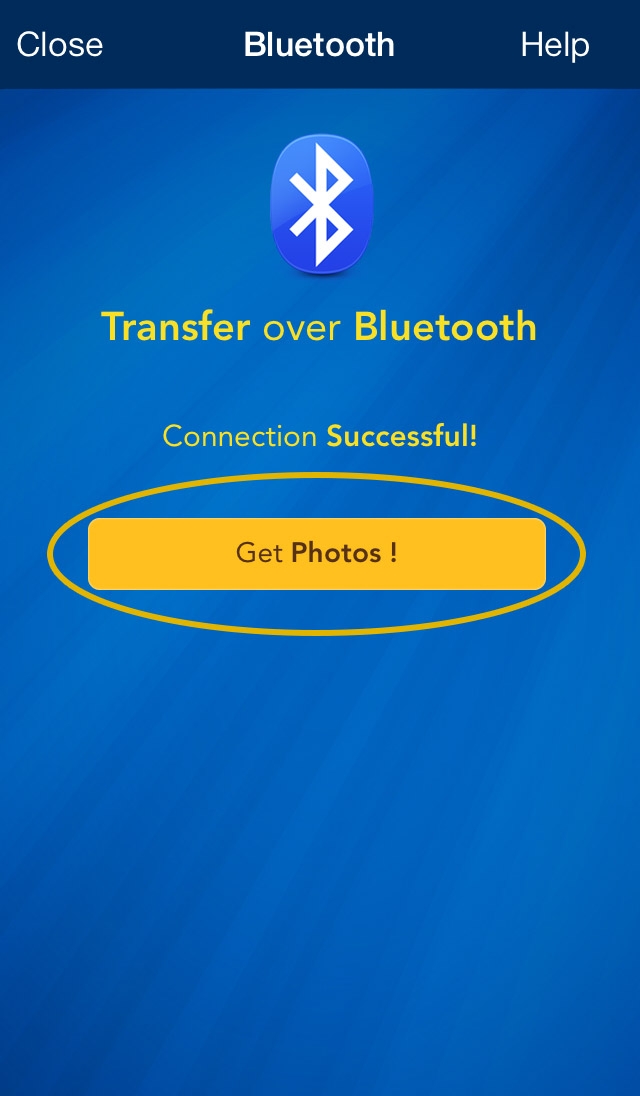 cách gửi ảnh qua bluetooth iphone