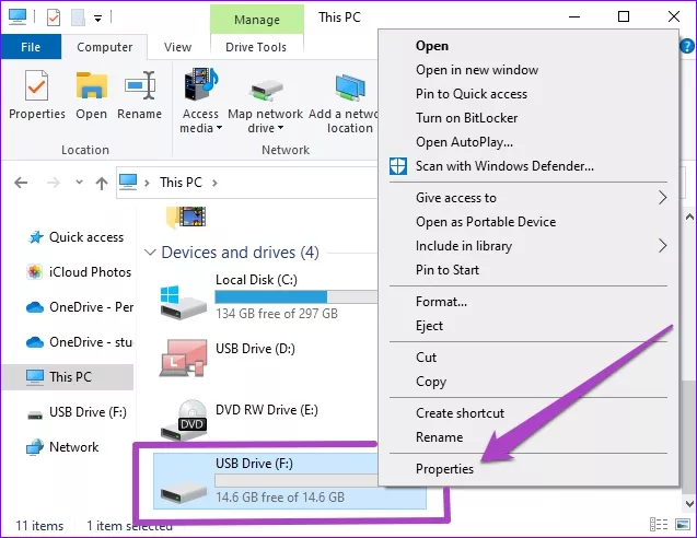 sửa lỗi Windows không thể định dạng USB - hình 2