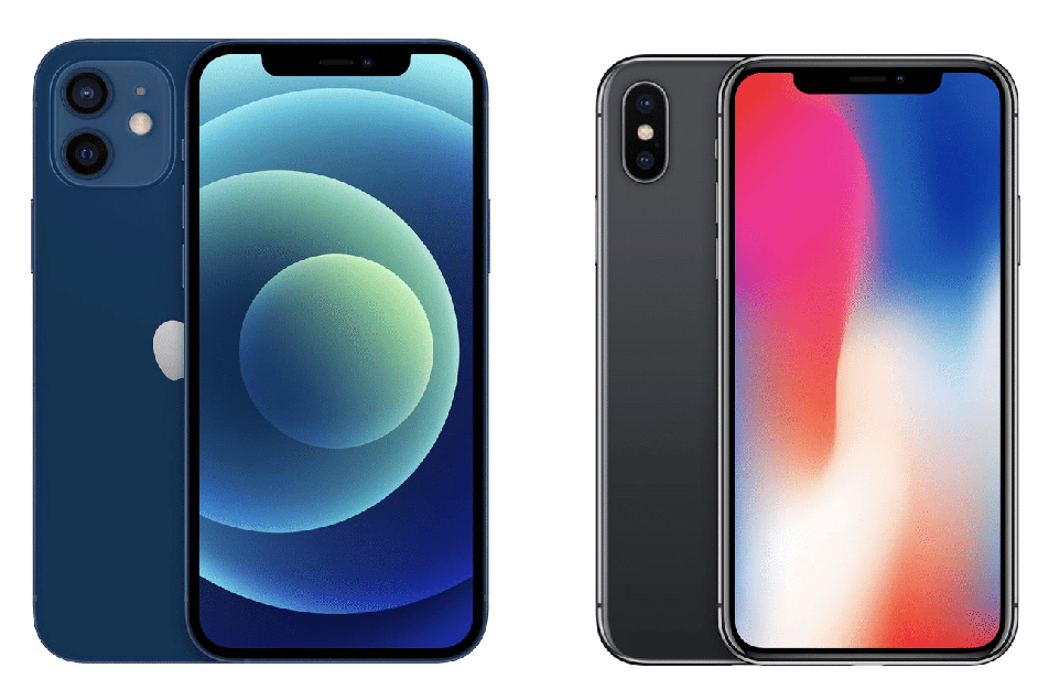 So sánh iPhone X và iPhone 12 (ảnh 1)