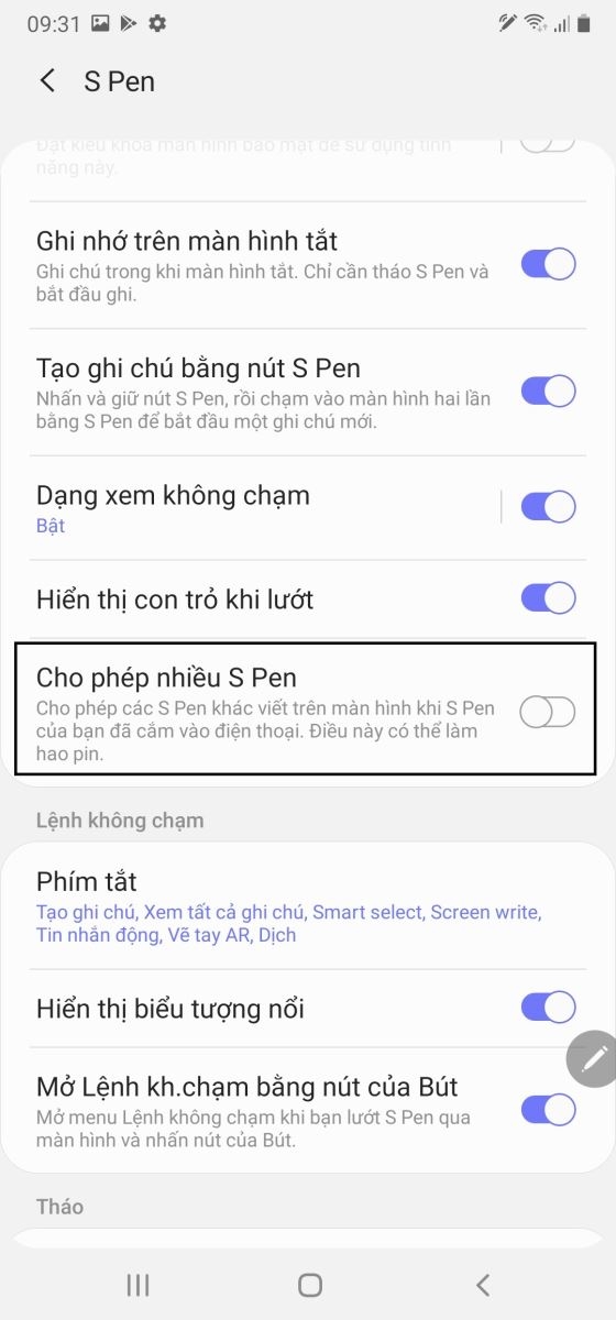 Mẹo vặt Samsung Galaxy Note 20