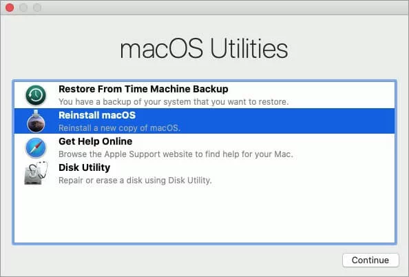 cách factory reset máy tính mac - hình 4