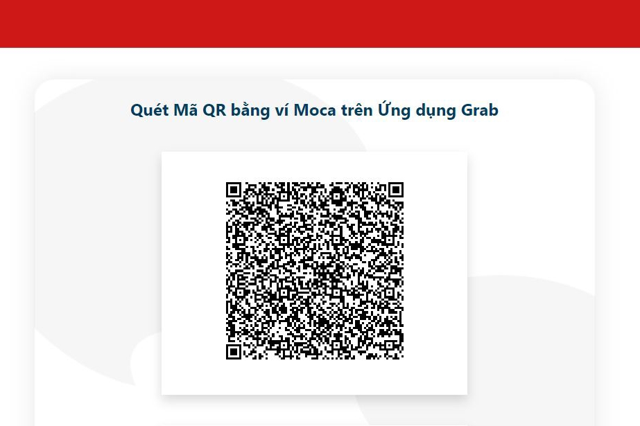 Hướng dẫn thanh toán bằng ví Moca Grab để được giảm 300.000VNĐ
