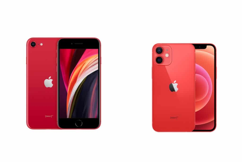 So sánh iPhone SE 2020 và iPhone 12 mini