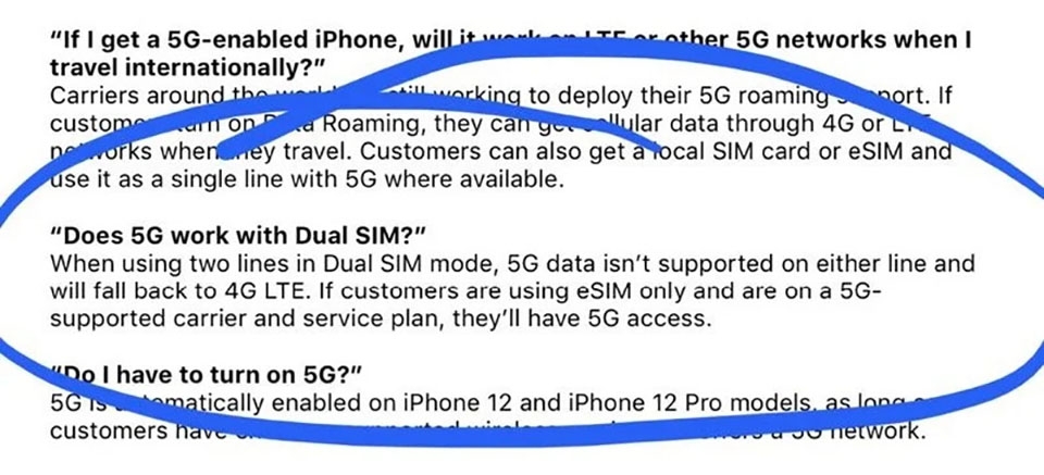 iPhone 12 sẽ sớm hỗ trợ 5G khi dùng 2 SIM iPhone 12 sẽ sớm hỗ trợ 5G khi dùng 2 SIM