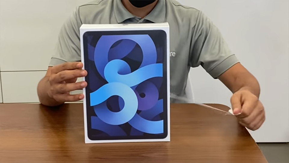 Mở hộp iPad Air 4 (ảnh 1)