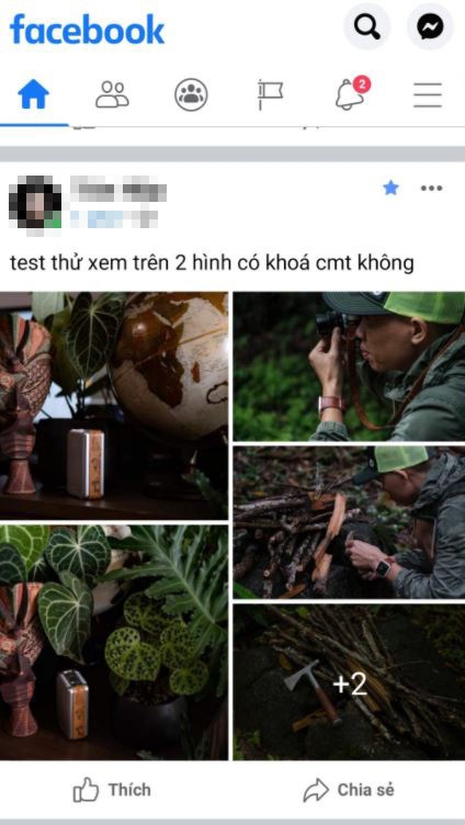Facebook bất ngờ khóa comment của các bài viết có hai ảnh trở lên 6