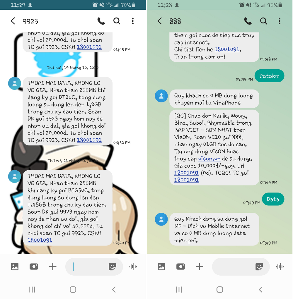 tùy chỉnh hình nền tin nhắn trên samsung 2020 - hình 4