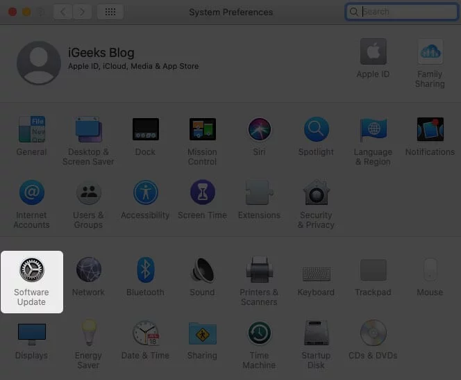 tắt tự động cập nhật macos - hình 2