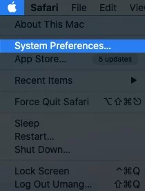 tắt tự động cập nhật macos