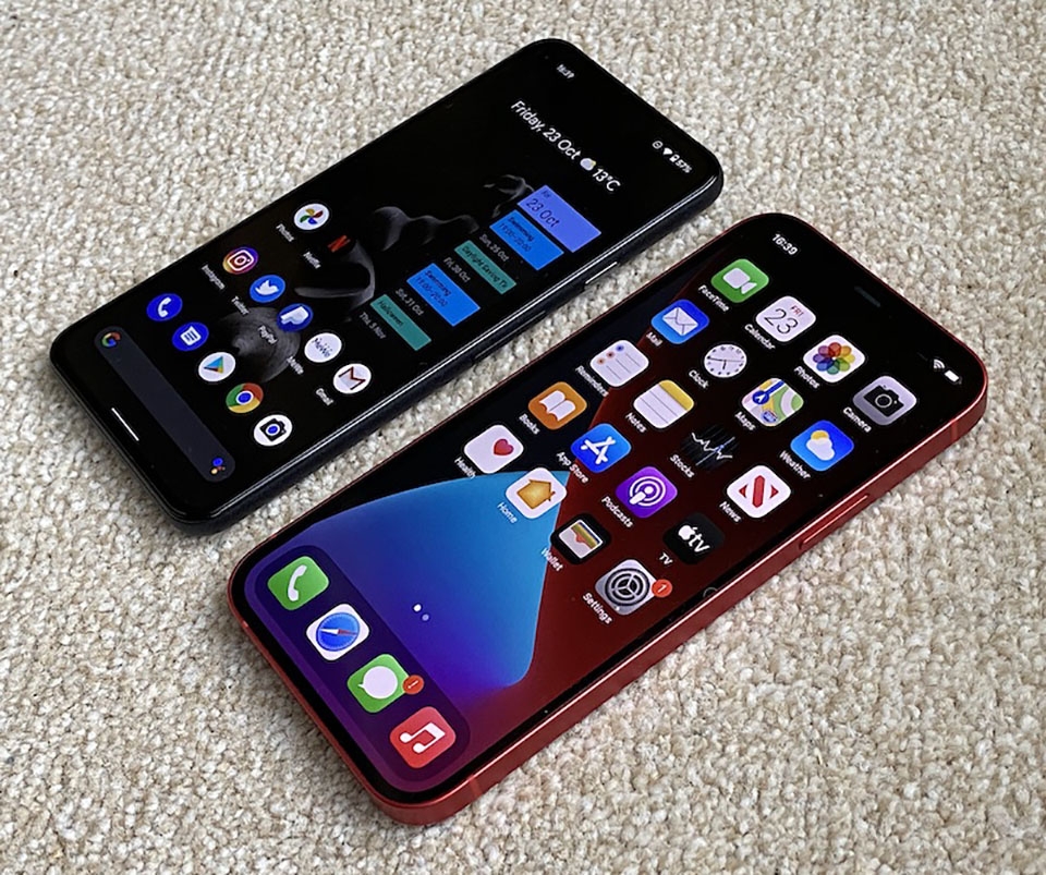 So sánh iPhone 12 và Pixel 5 (ảnh 4)