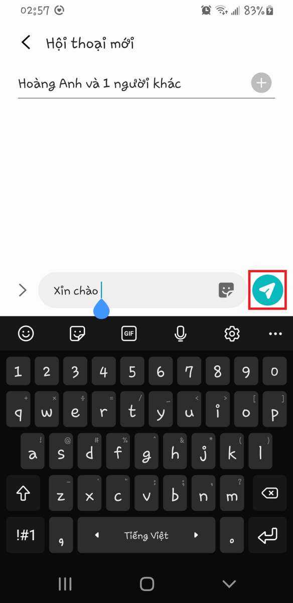 tạo tin nhắn nhóm trên samsung - hình 3