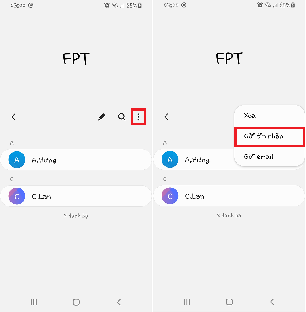tạo tin nhắn nhóm trên samsung - hình 8