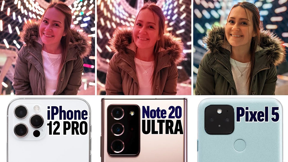 So sánh camera iPhone 12 Pro với Galaxy Note 20 Ultra và Pixel 5 (ảnh 1)