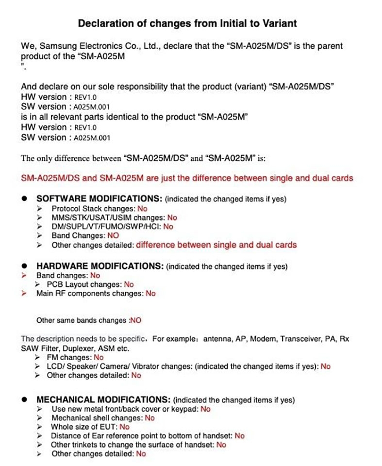 Galaxy A02s đạt chứng nhận FCC (ảnh 3)