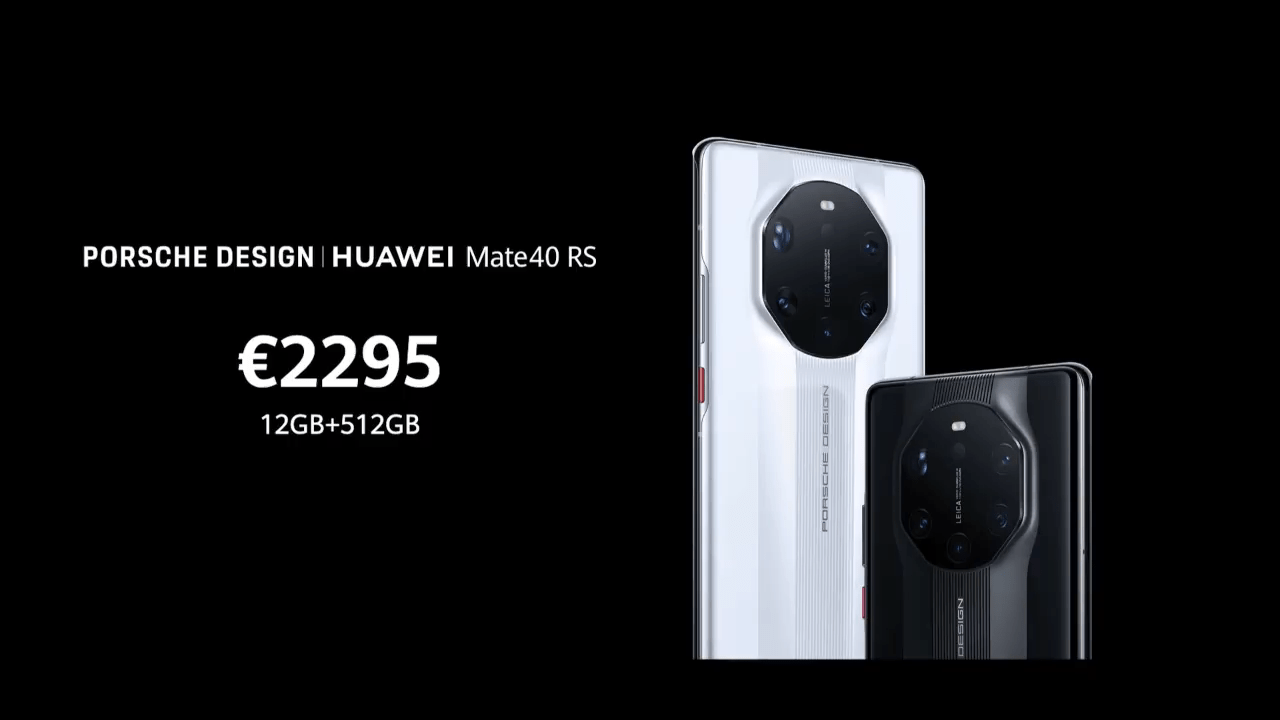 Huawei Mate 40 RS Porsche Design ra mắt: Siêu sang, siêu đắt