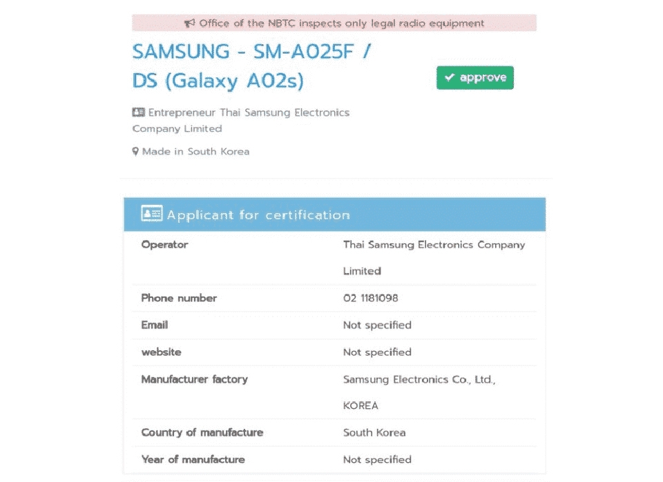 Galaxy A02s Galaxy A02s