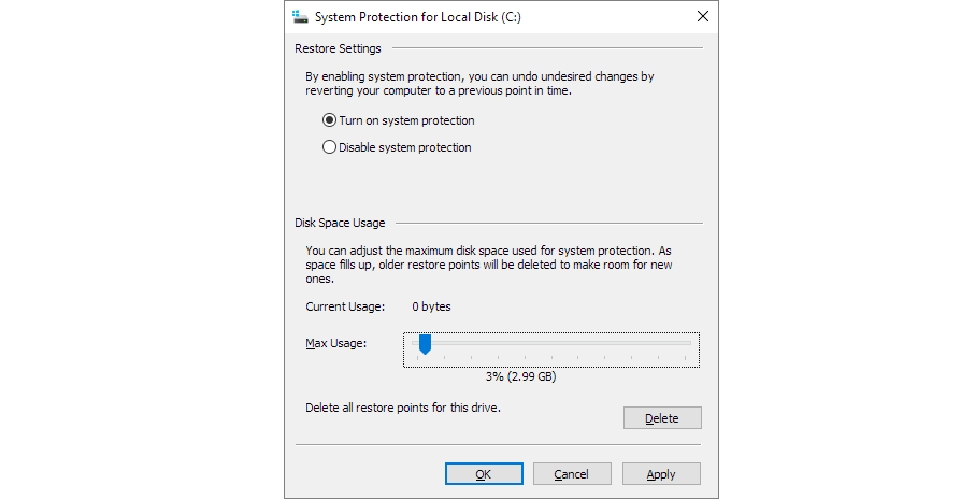 ổ cứng bị đầy bất thường